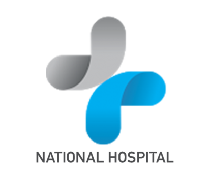 national hospital surabaya or nhs logo