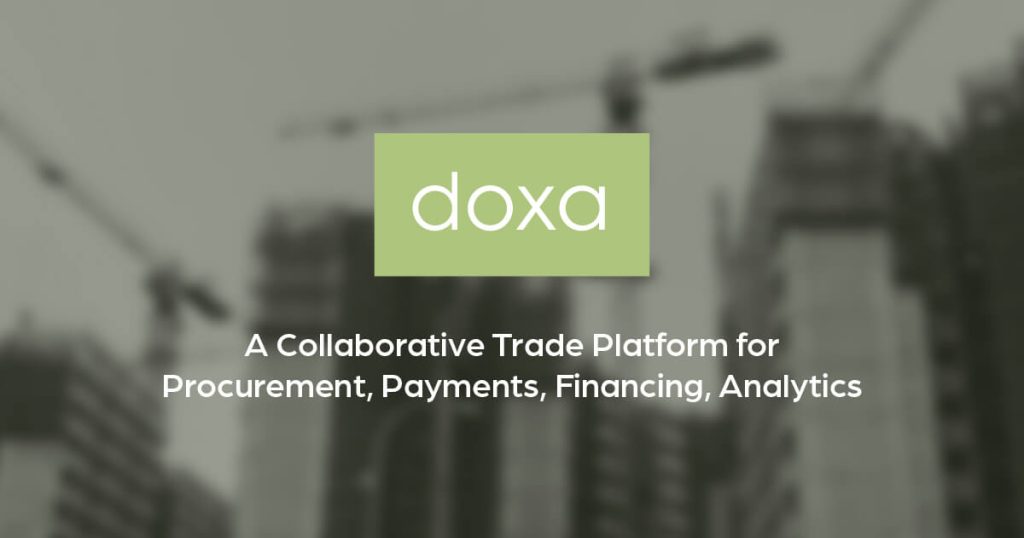 Doxa - A collaborative Trade Platform for Procurement, Payments, Financing and Analytics